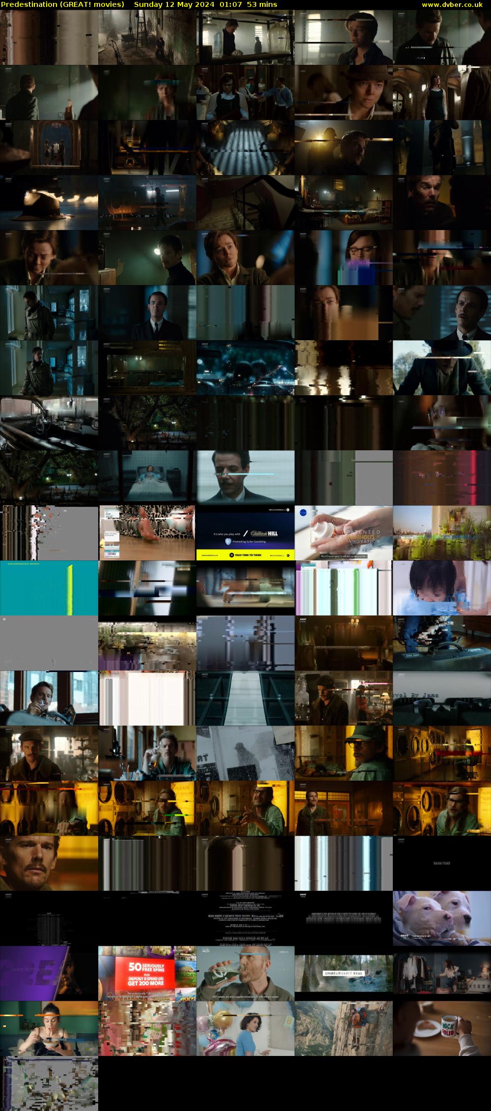 Predestination (GREAT! movies) Sunday 12 May 2024 01:07 - 02:00
