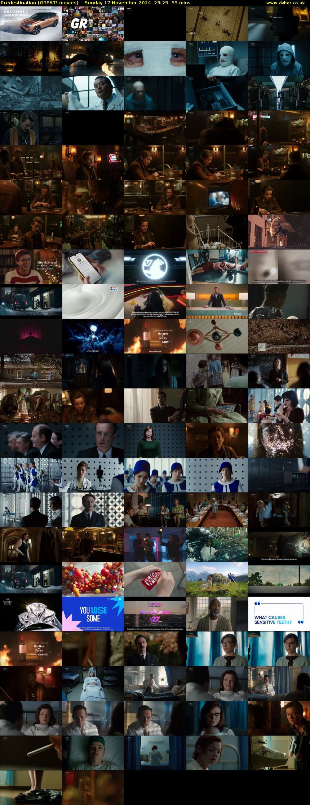 Predestination (GREAT! movies) Sunday 17 November 2024 23:25 - 00:20