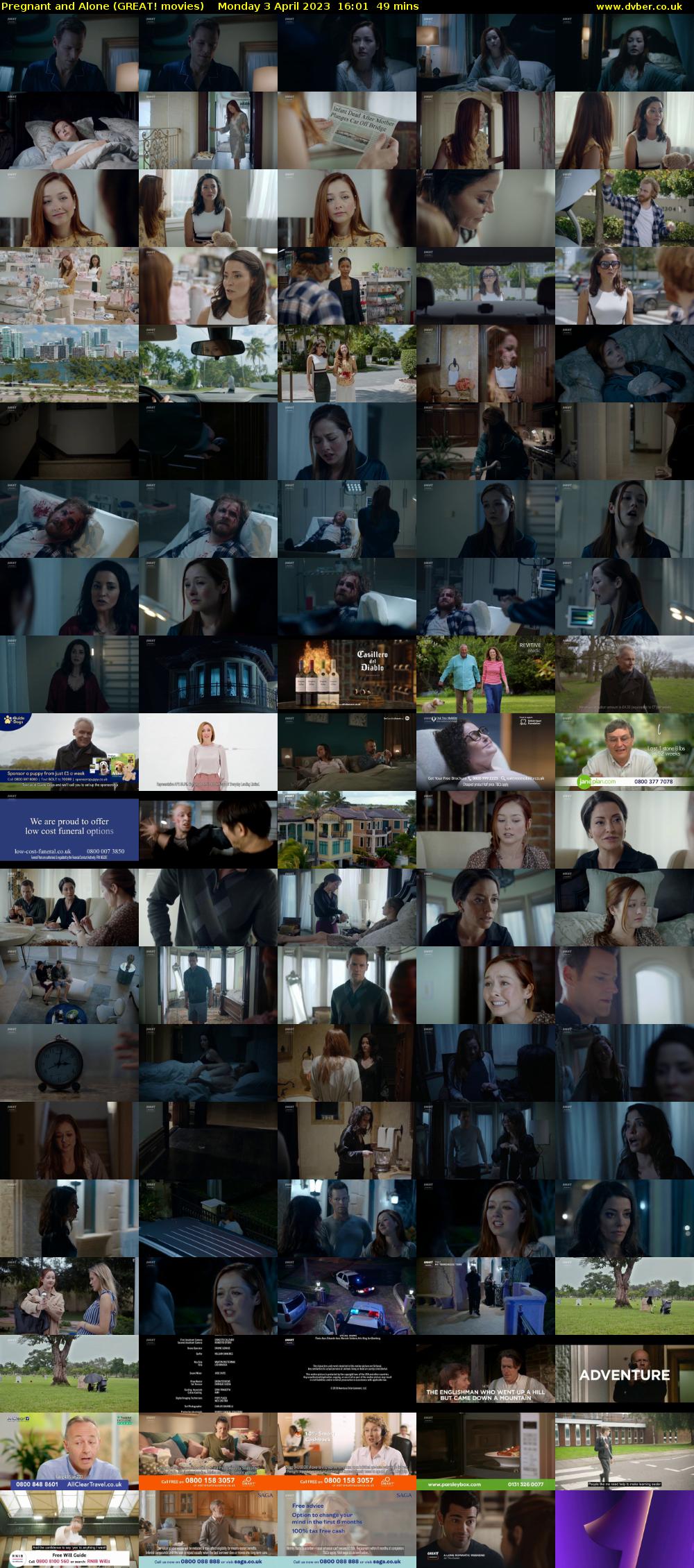 Pregnant and Alone (GREAT! movies) Monday 3 April 2023 16:01 - 16:50