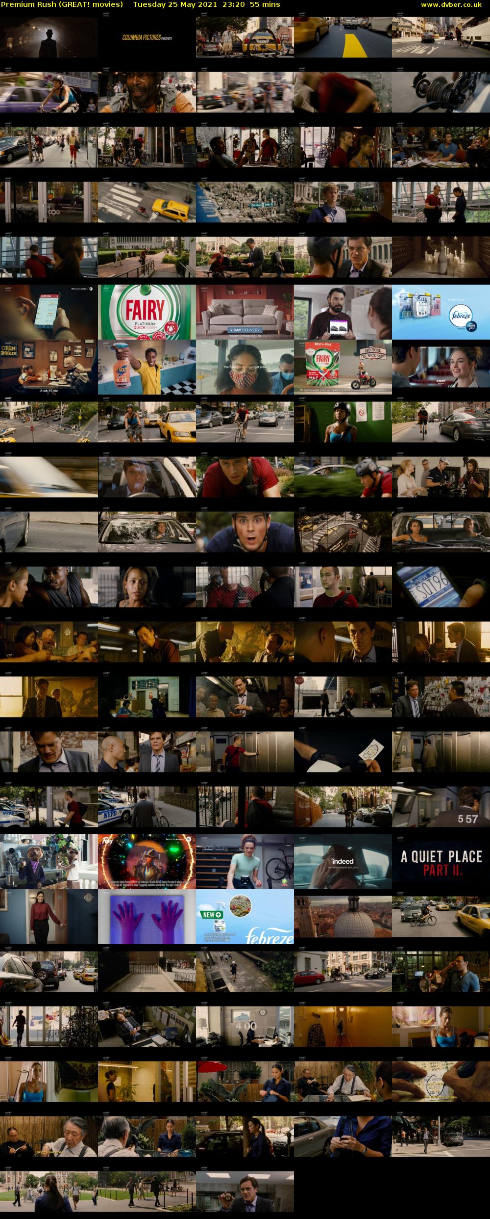Premium Rush (GREAT! movies) Tuesday 25 May 2021 23:20 - 00:15
