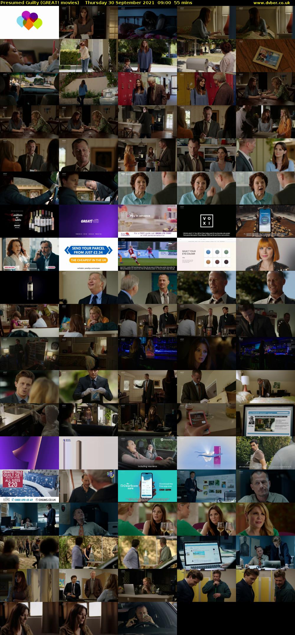 Presumed Guilty (GREAT! movies) Thursday 30 September 2021 09:00 - 09:55