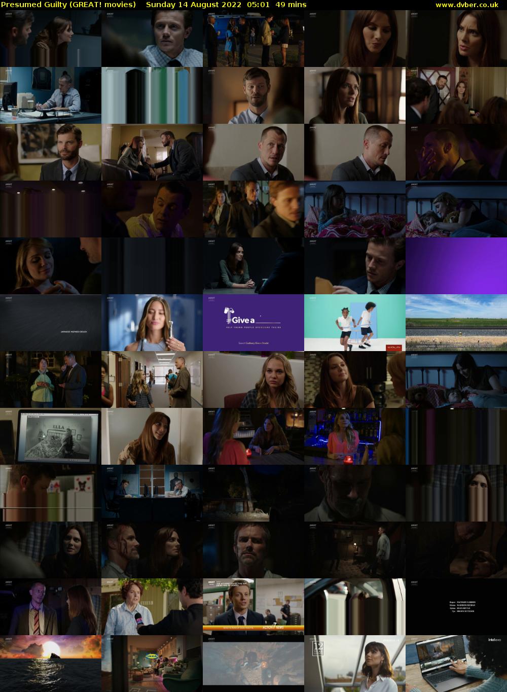 Presumed Guilty (GREAT! movies) Sunday 14 August 2022 05:01 - 05:50
