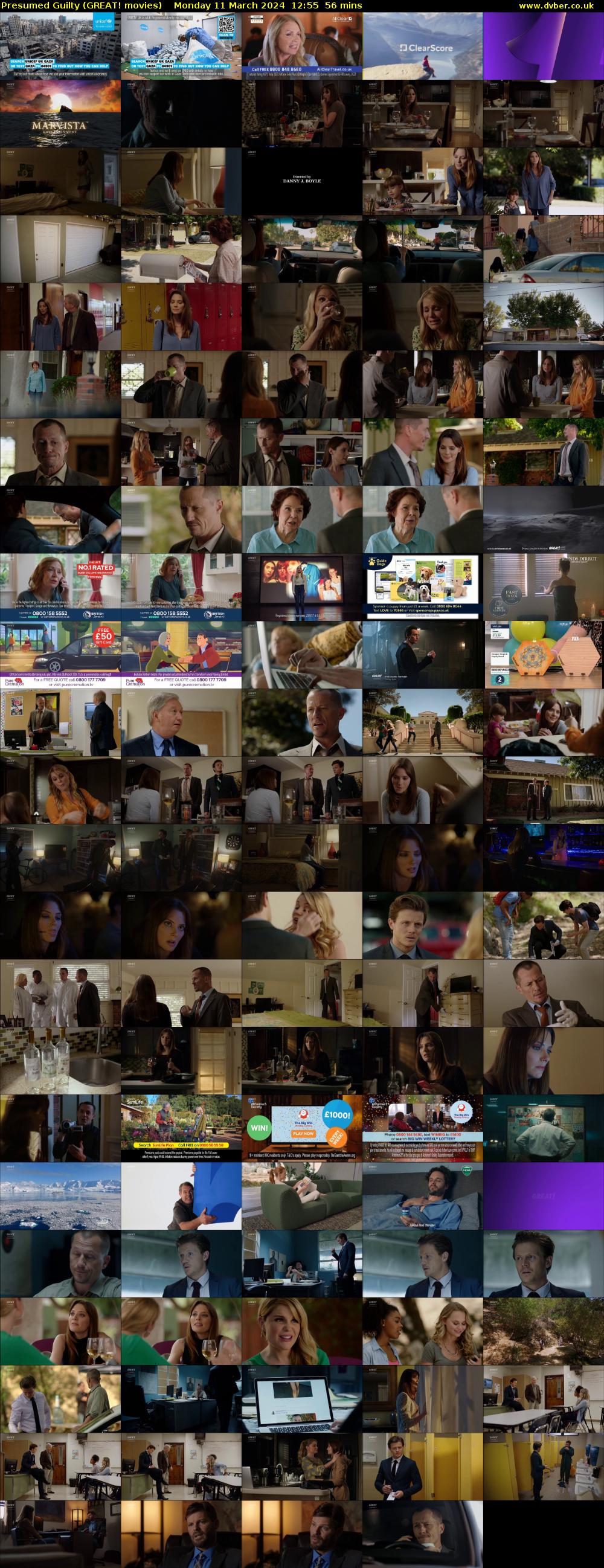 Presumed Guilty (GREAT! movies) Monday 11 March 2024 12:55 - 13:51
