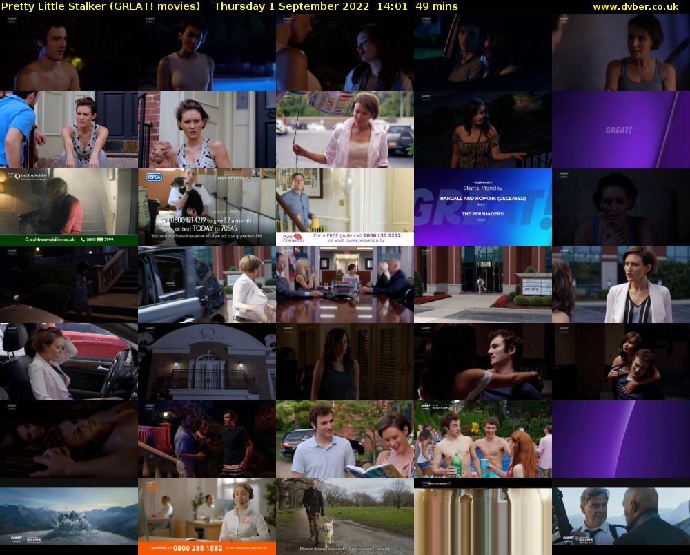 Pretty Little Stalker (GREAT! movies) Thursday 1 September 2022 14:01 - 14:50