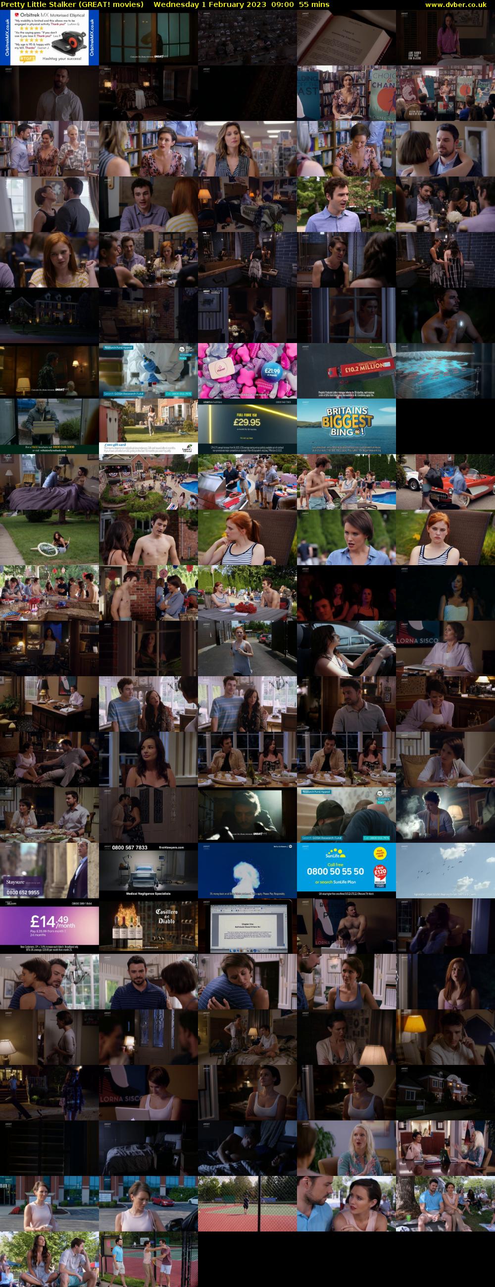 Pretty Little Stalker (GREAT! movies) Wednesday 1 February 2023 09:00 - 09:55