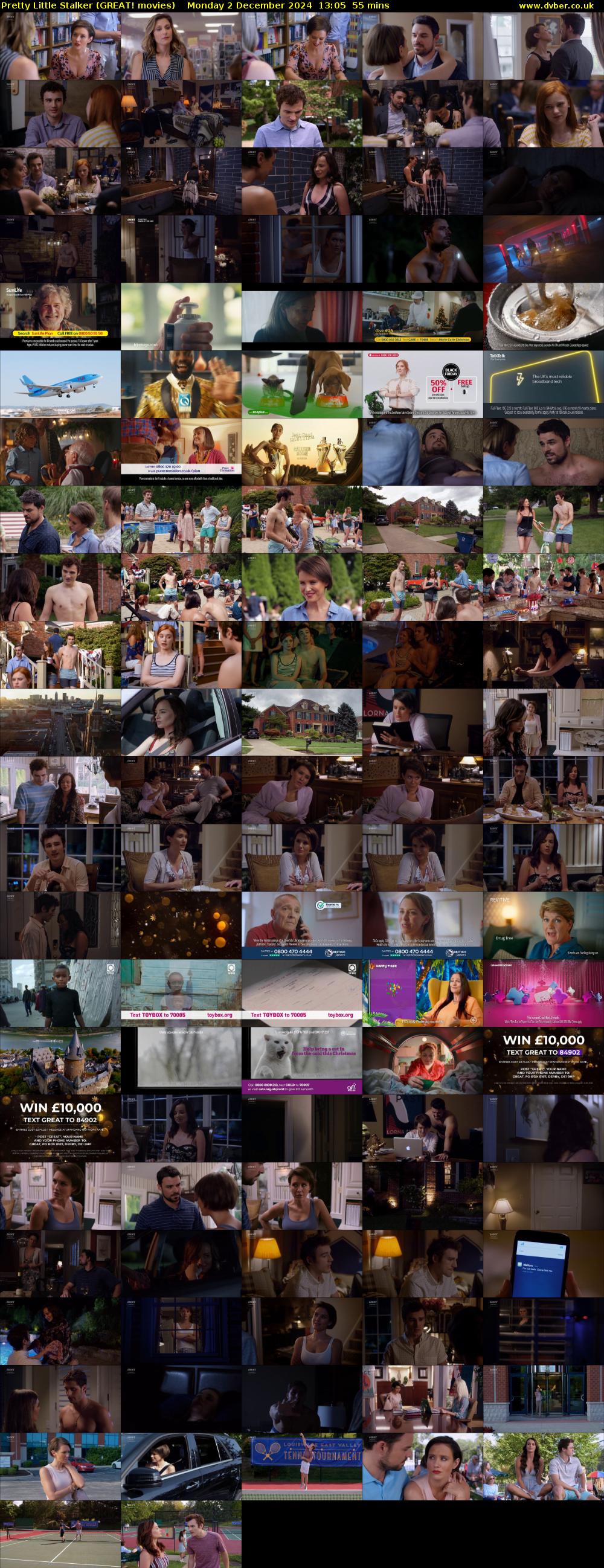 Pretty Little Stalker (GREAT! movies) Monday 2 December 2024 13:05 - 14:00