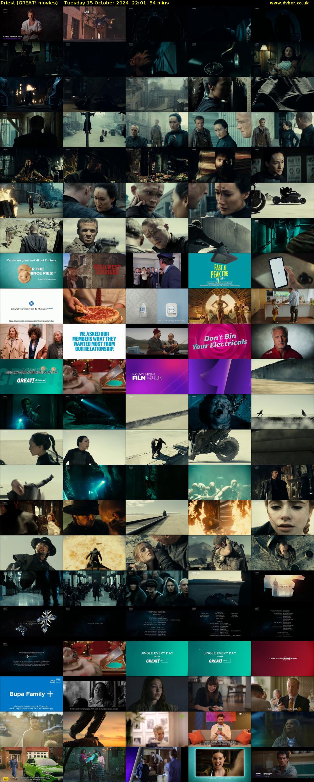 Priest (GREAT! movies) Tuesday 15 October 2024 22:01 - 22:55
