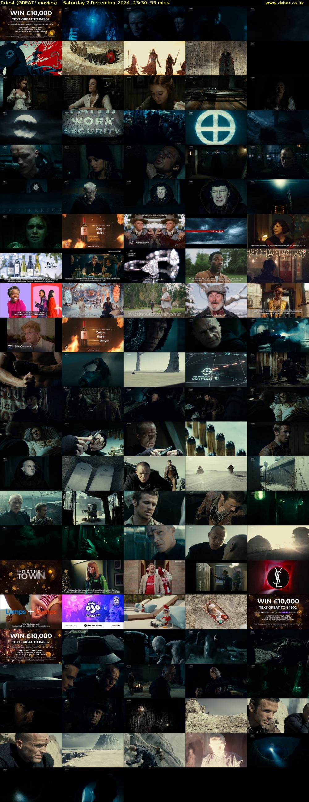 Priest (GREAT! movies) Saturday 7 December 2024 23:30 - 00:25