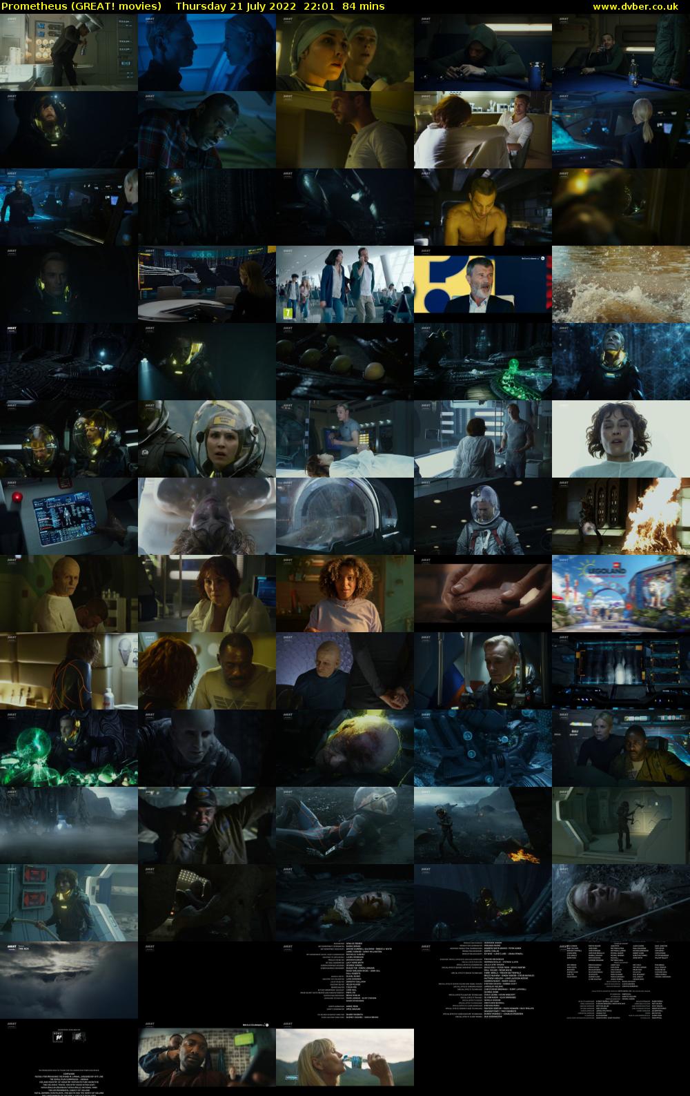 Prometheus (GREAT! movies) Thursday 21 July 2022 22:01 - 23:25