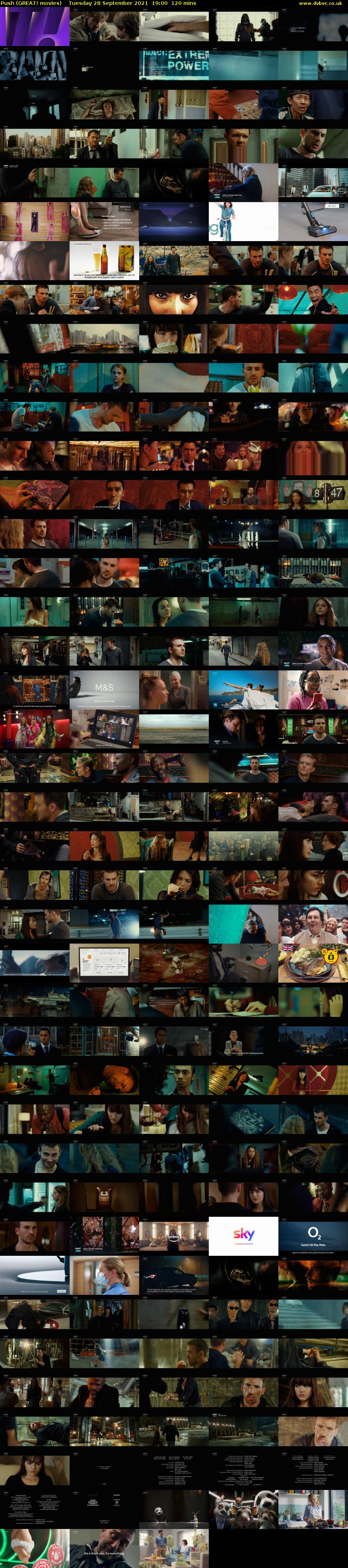 Push (GREAT! movies) Tuesday 28 September 2021 19:00 - 21:00