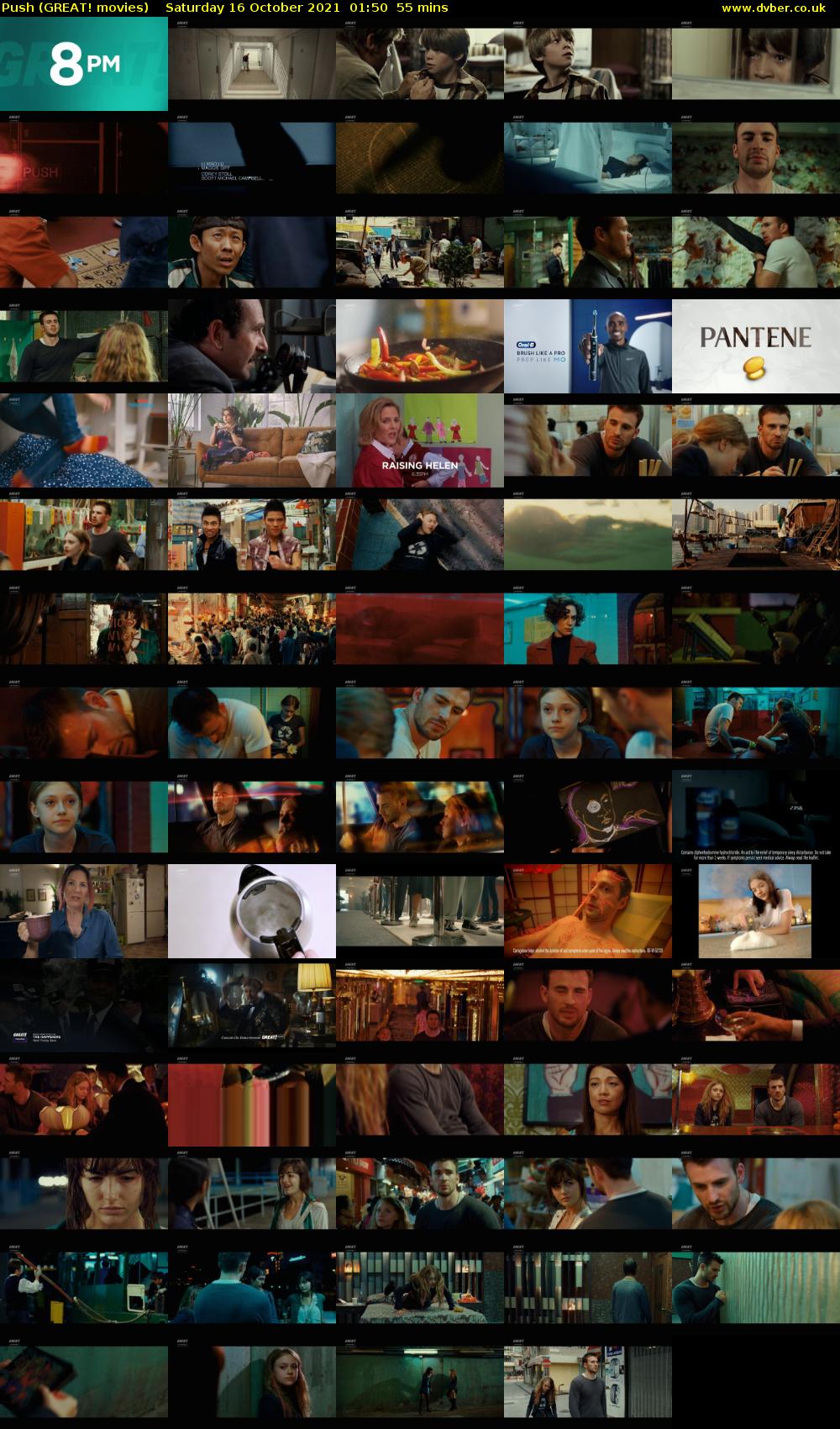 Push (GREAT! movies) Saturday 16 October 2021 01:50 - 02:45