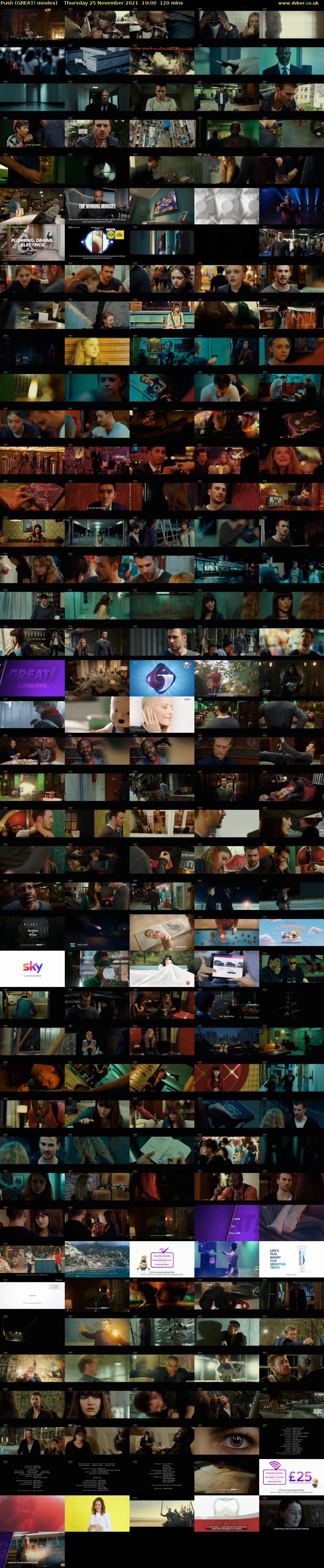 Push (GREAT! movies) Thursday 25 November 2021 19:00 - 21:00