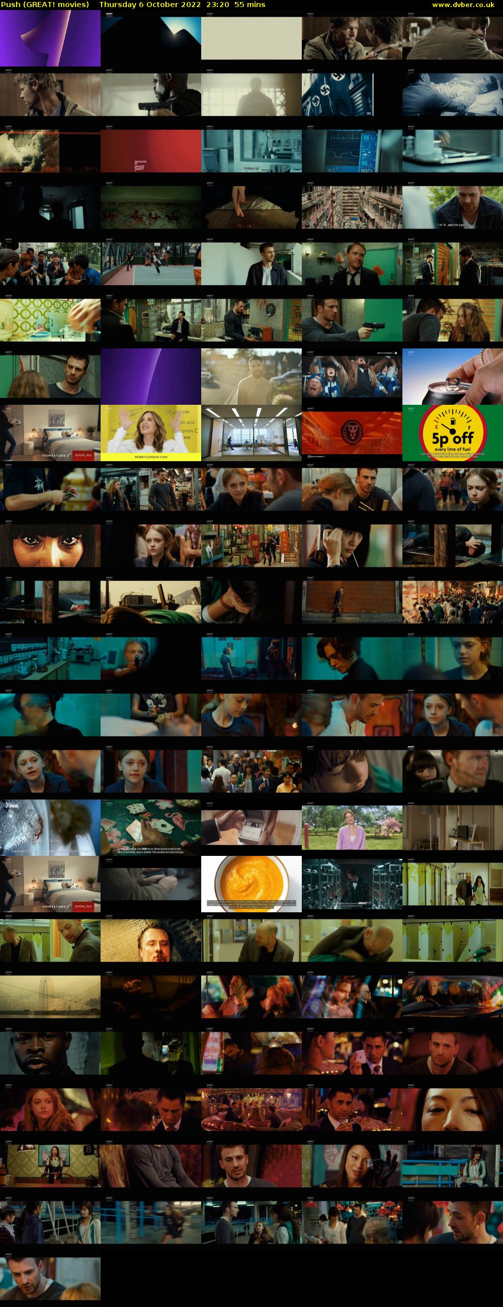 Push (GREAT! movies) Thursday 6 October 2022 23:20 - 00:15