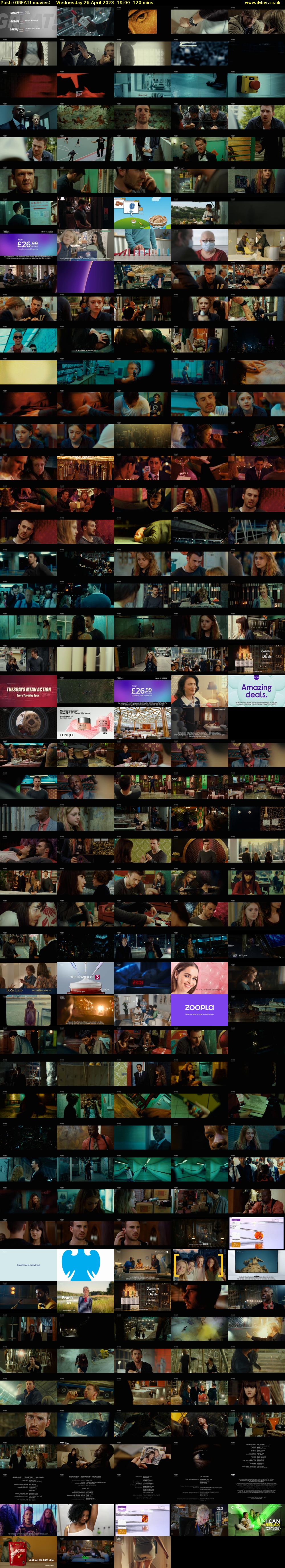 Push (GREAT! movies) Wednesday 26 April 2023 19:00 - 21:00