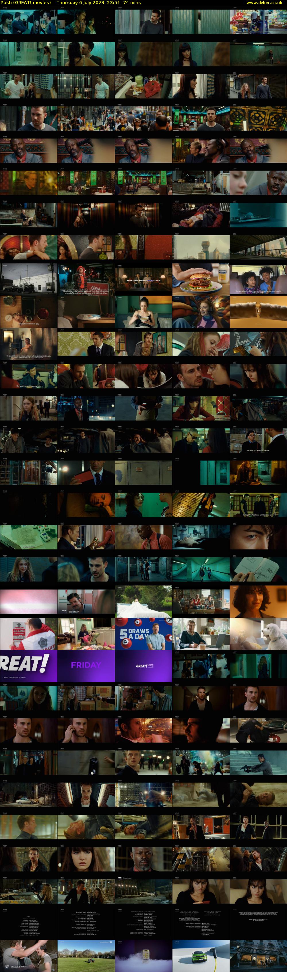 Push (GREAT! movies) Thursday 6 July 2023 23:51 - 01:05