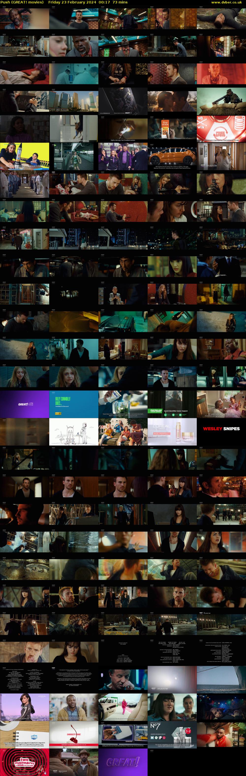 Push (GREAT! movies) Friday 23 February 2024 00:17 - 01:30