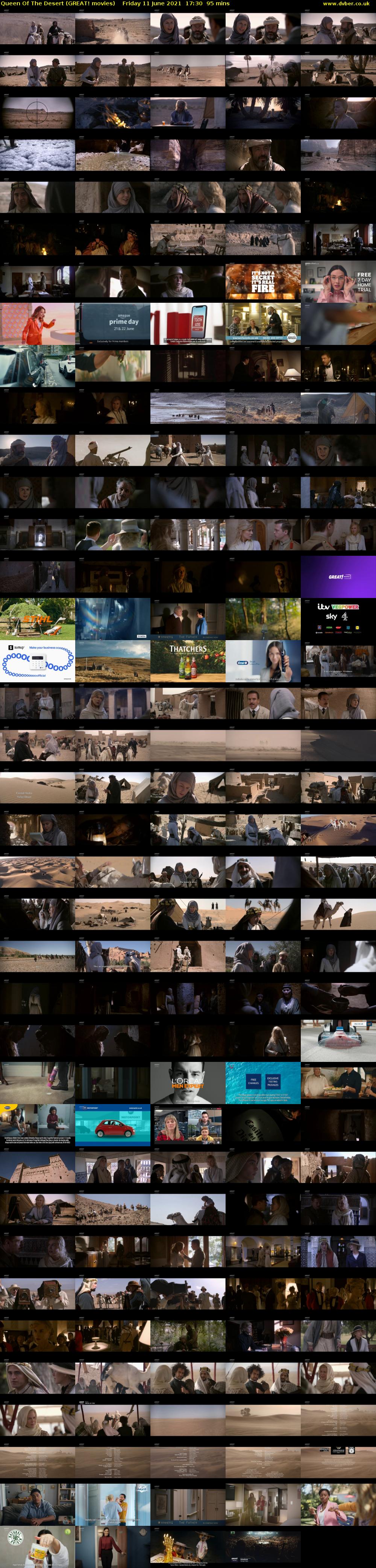 Queen Of The Desert (GREAT! movies) Friday 11 June 2021 17:30 - 19:05