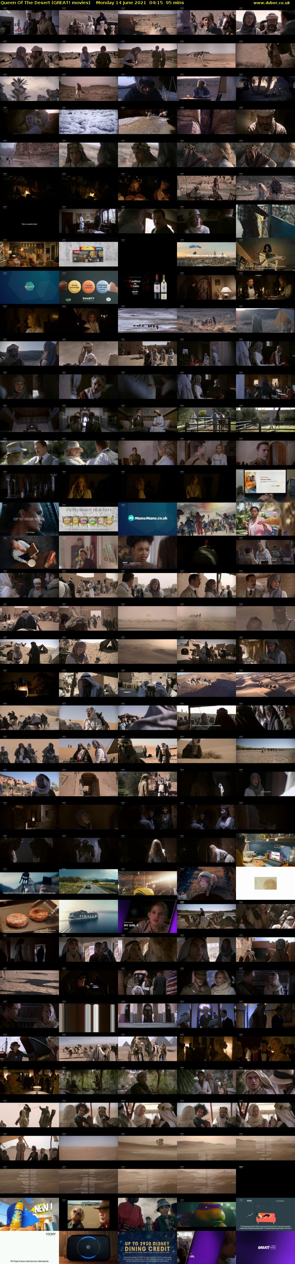 Queen Of The Desert (GREAT! movies) Monday 14 June 2021 04:15 - 05:50