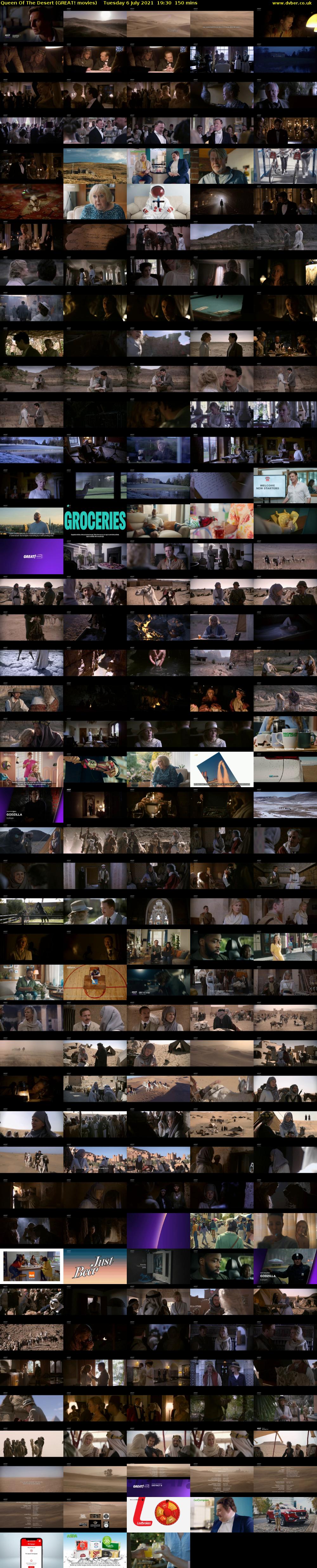 Queen Of The Desert (GREAT! movies) Tuesday 6 July 2021 19:30 - 22:00