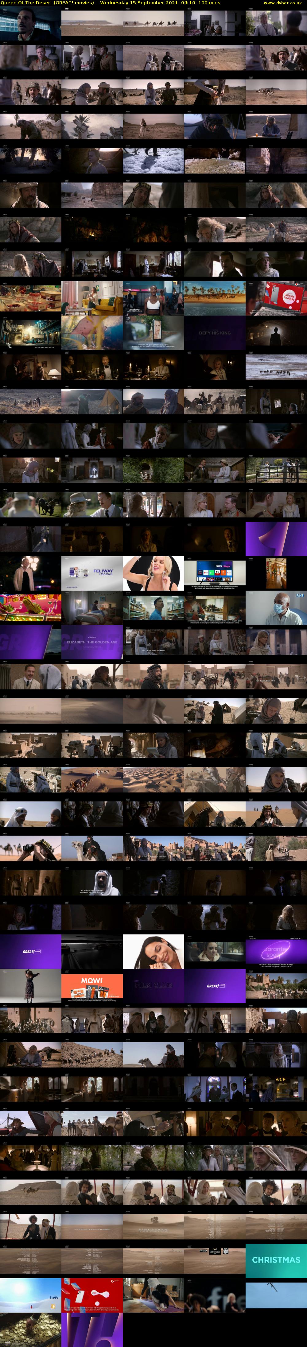Queen Of The Desert (GREAT! movies) Wednesday 15 September 2021 04:10 - 05:50