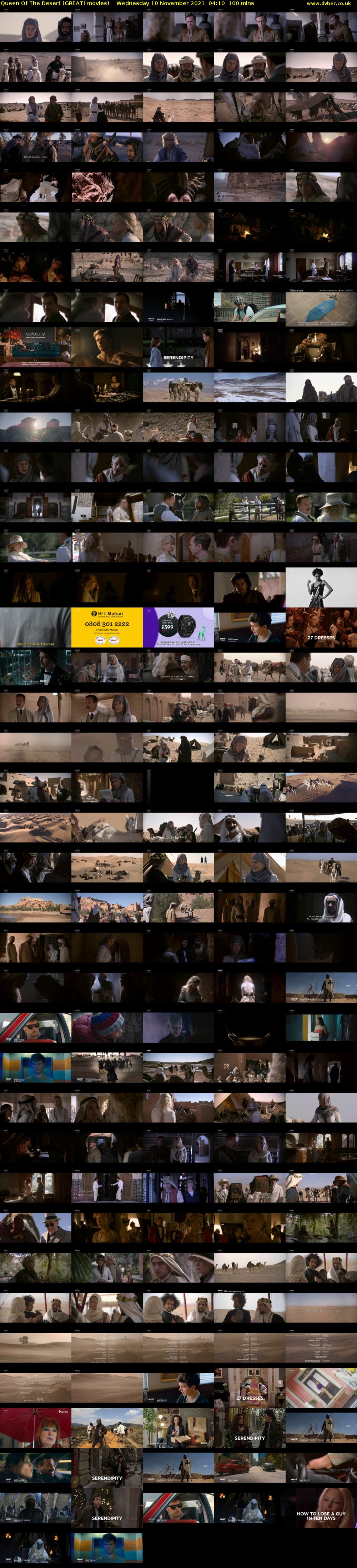 Queen Of The Desert (GREAT! movies) Wednesday 10 November 2021 04:10 - 05:50