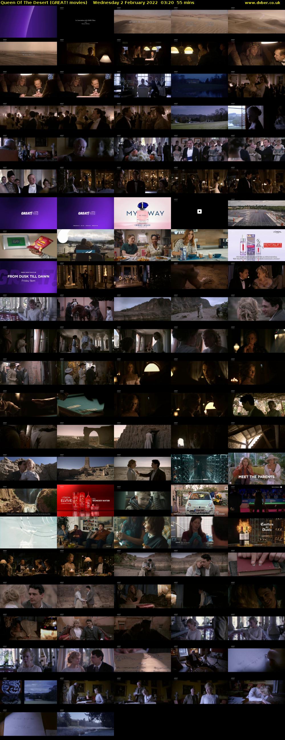 Queen Of The Desert (GREAT! movies) Wednesday 2 February 2022 03:20 - 04:15