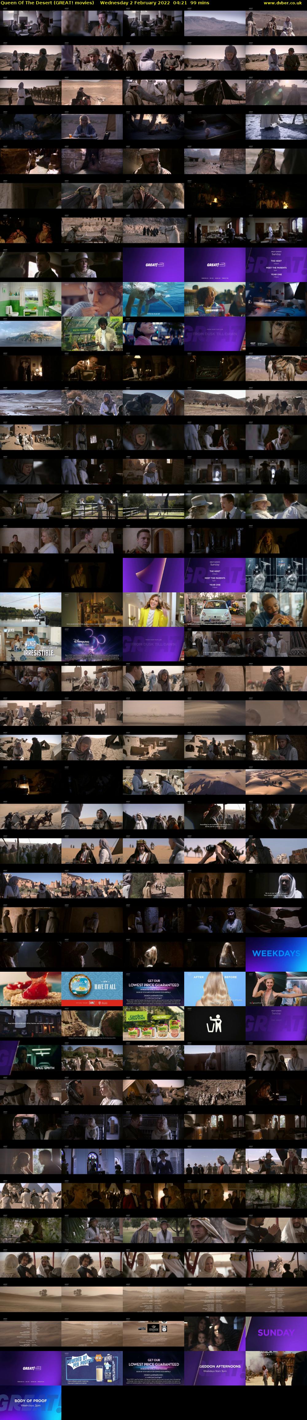 Queen Of The Desert (GREAT! movies) Wednesday 2 February 2022 04:21 - 06:00