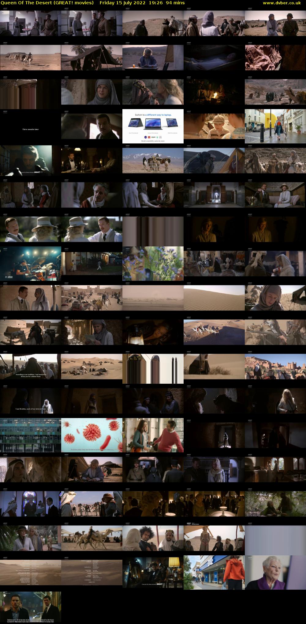 Queen Of The Desert (GREAT! movies) Friday 15 July 2022 19:26 - 21:00