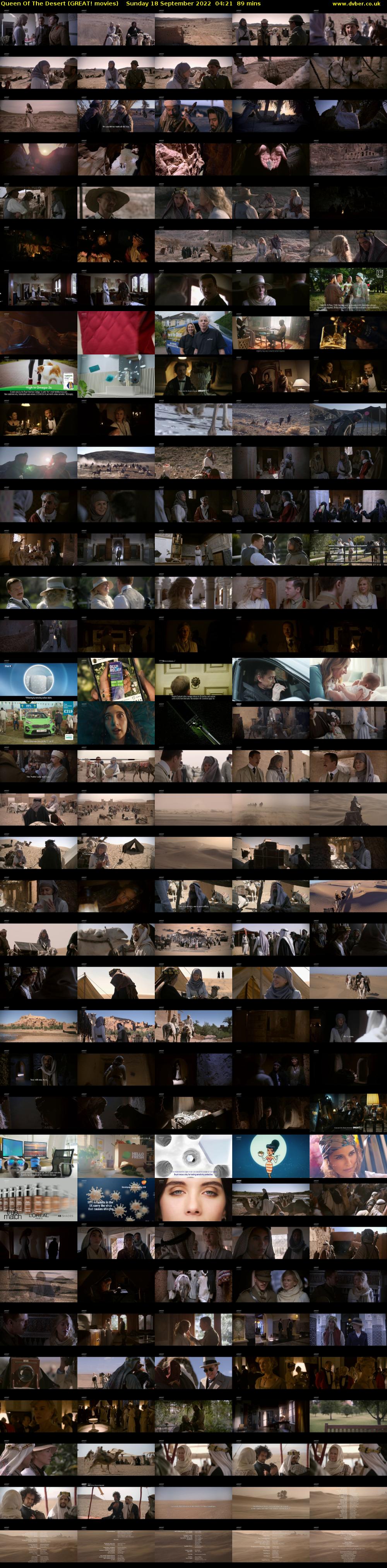 Queen Of The Desert (GREAT! movies) Sunday 18 September 2022 04:21 - 05:50