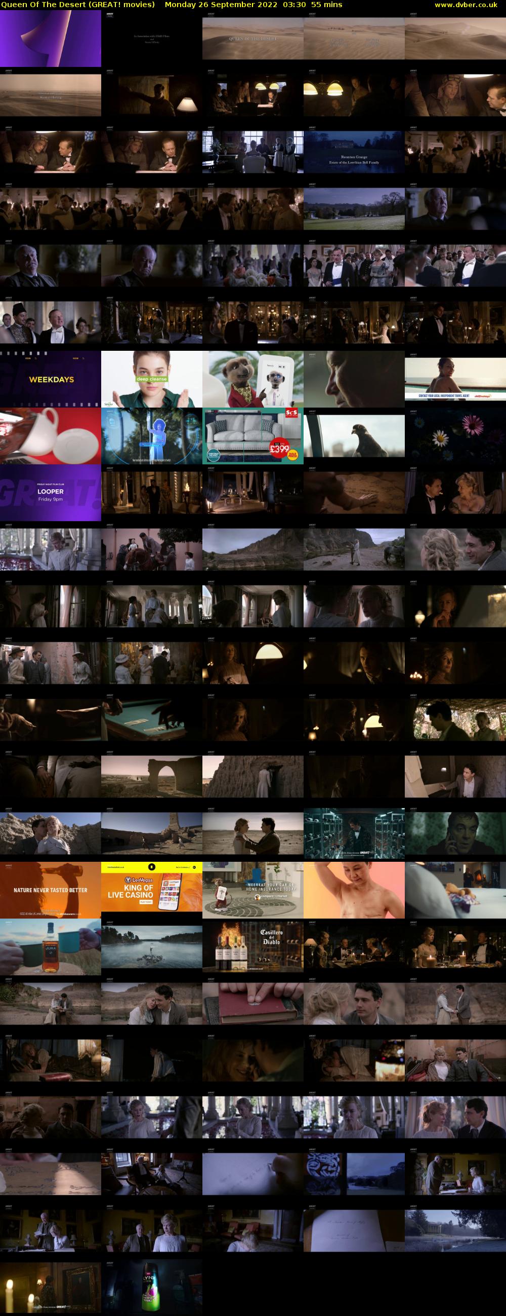 Queen Of The Desert (GREAT! movies) Monday 26 September 2022 03:30 - 04:25