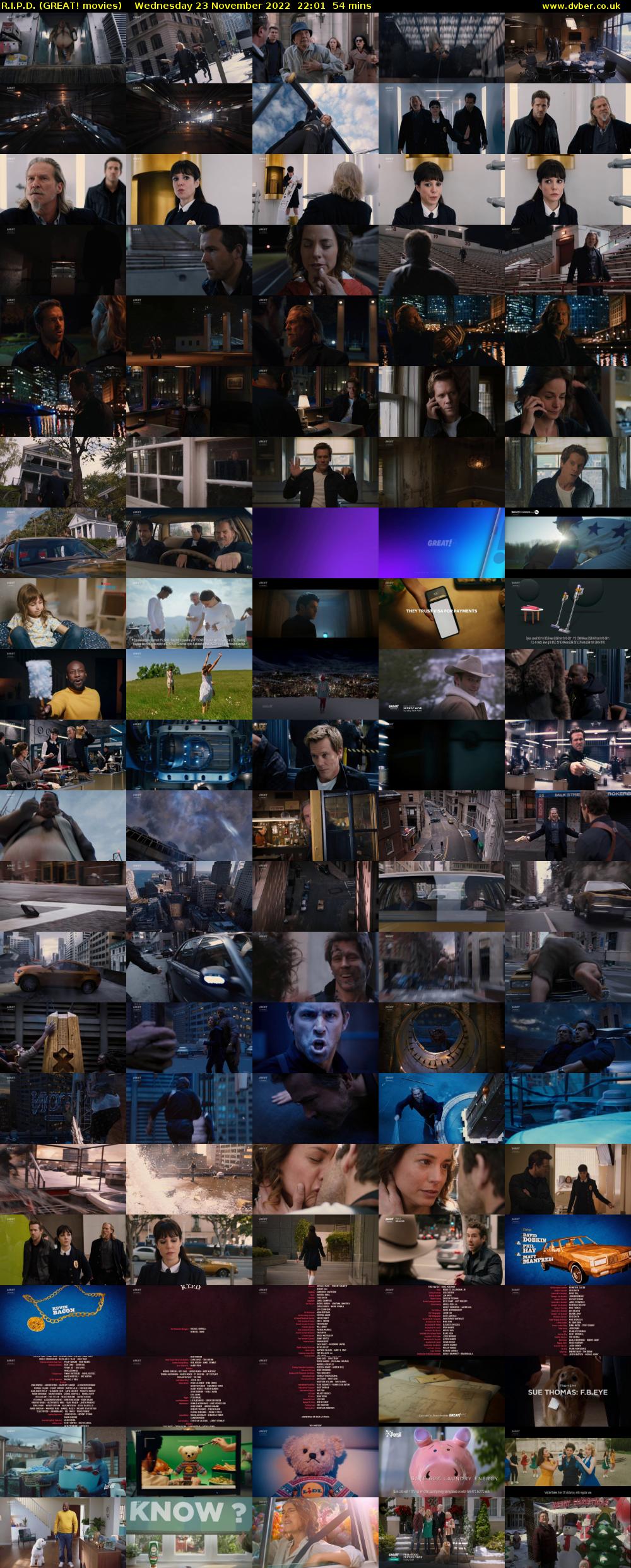 R.I.P.D. (GREAT! movies) Wednesday 23 November 2022 22:01 - 22:55