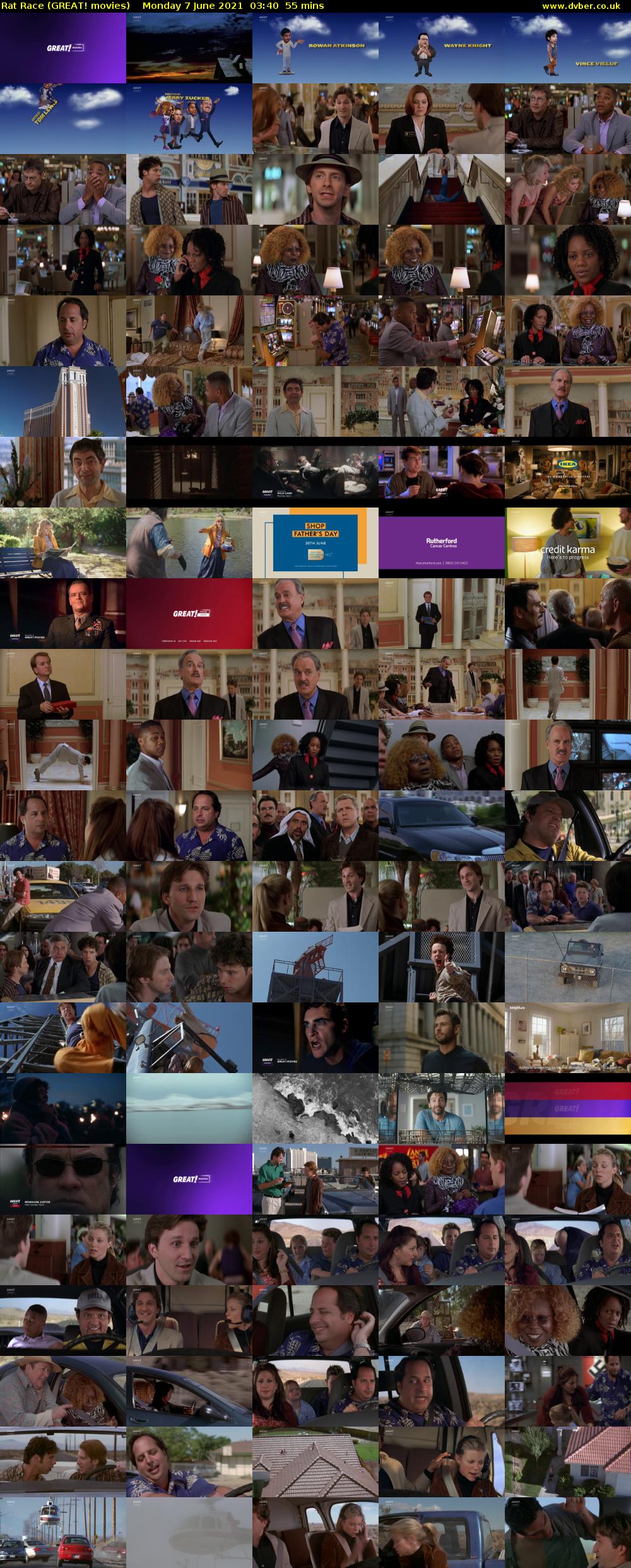 Rat Race (GREAT! movies) Monday 7 June 2021 03:40 - 04:35