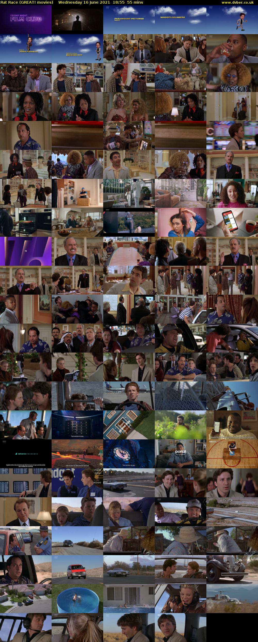 Rat Race (GREAT! movies) Wednesday 16 June 2021 18:55 - 19:50