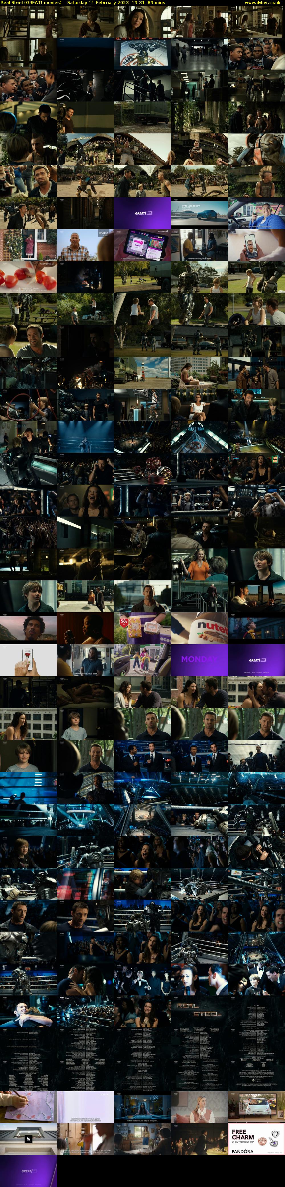 Real Steel (GREAT! movies) Saturday 11 February 2023 19:31 - 21:00