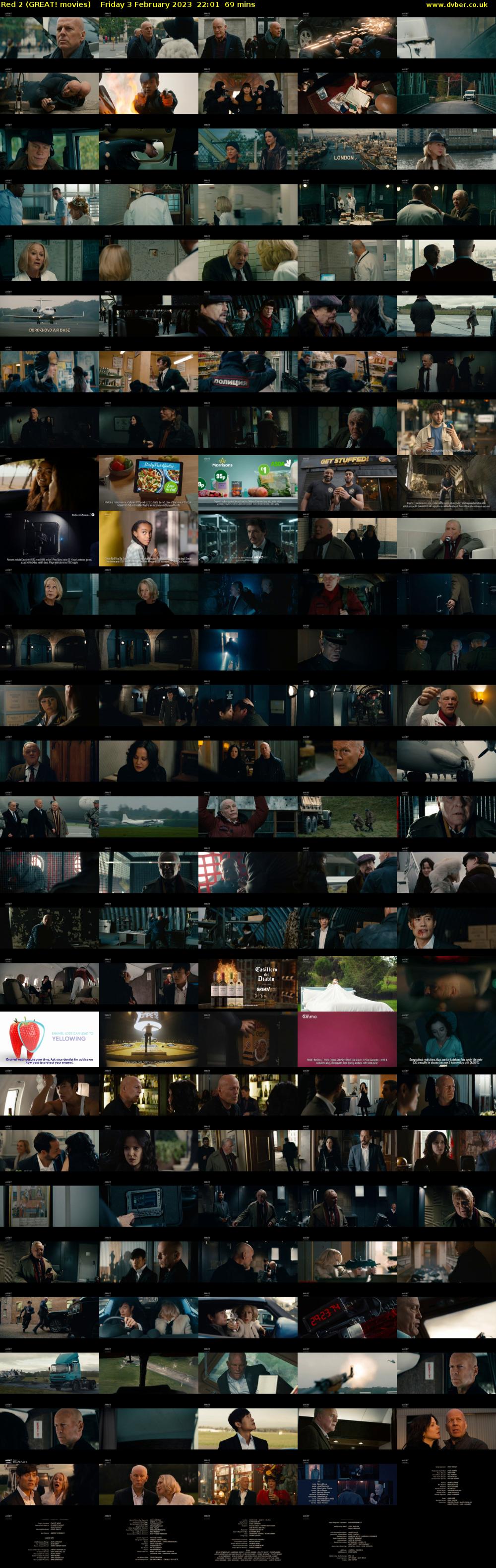 Red 2 (GREAT! movies) Friday 3 February 2023 22:01 - 23:10