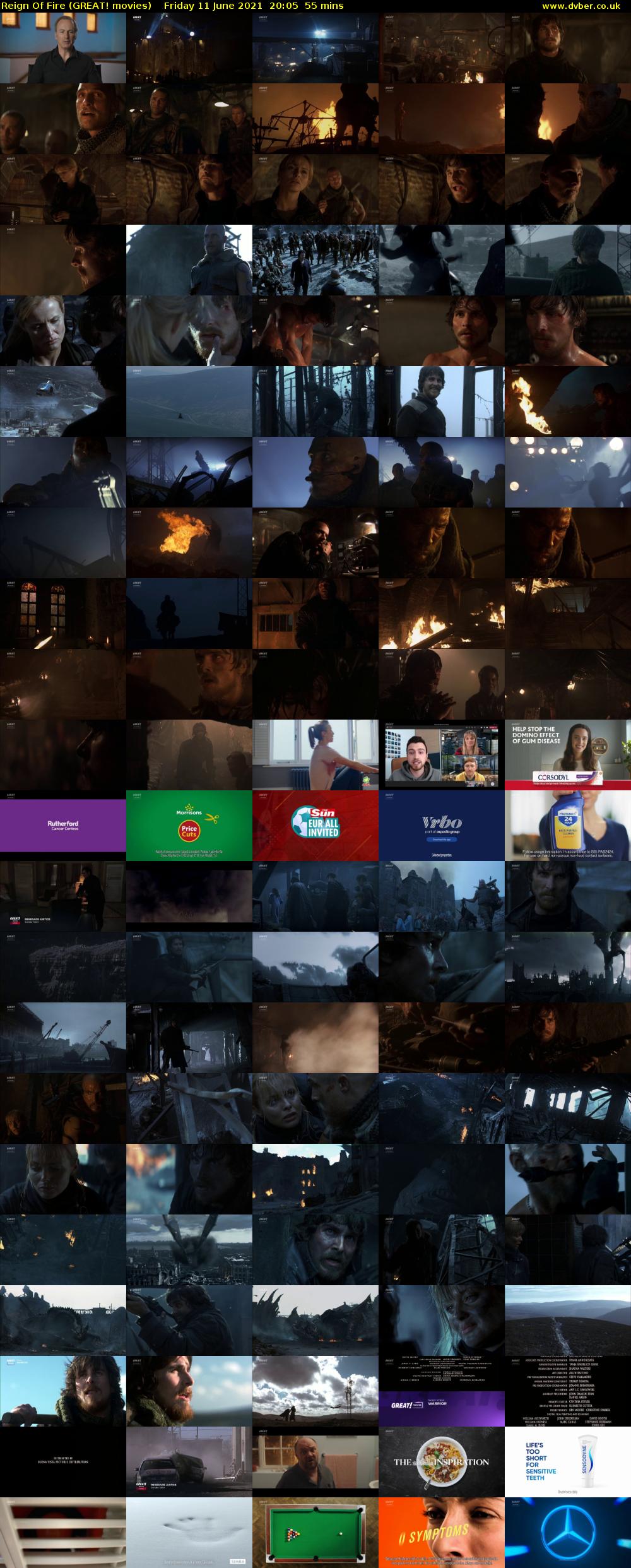 Reign Of Fire (GREAT! movies) Friday 11 June 2021 20:05 - 21:00