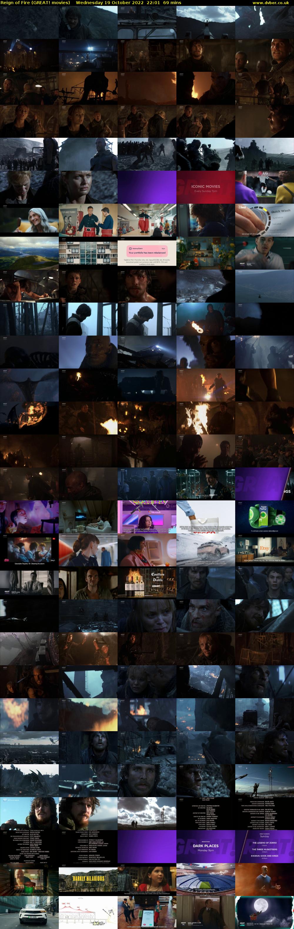 Reign of Fire (GREAT! movies) Wednesday 19 October 2022 22:01 - 23:10
