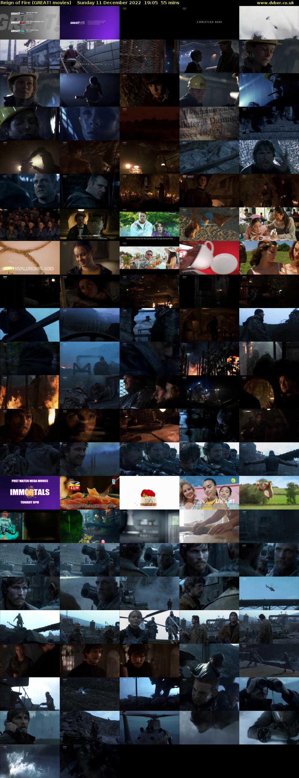 Reign of Fire (GREAT! movies) Sunday 11 December 2022 19:05 - 20:00