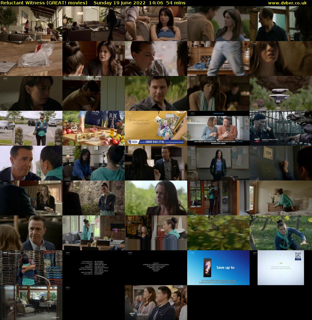 Reluctant Witness (GREAT! movies) Sunday 19 June 2022 14:06 - 15:00