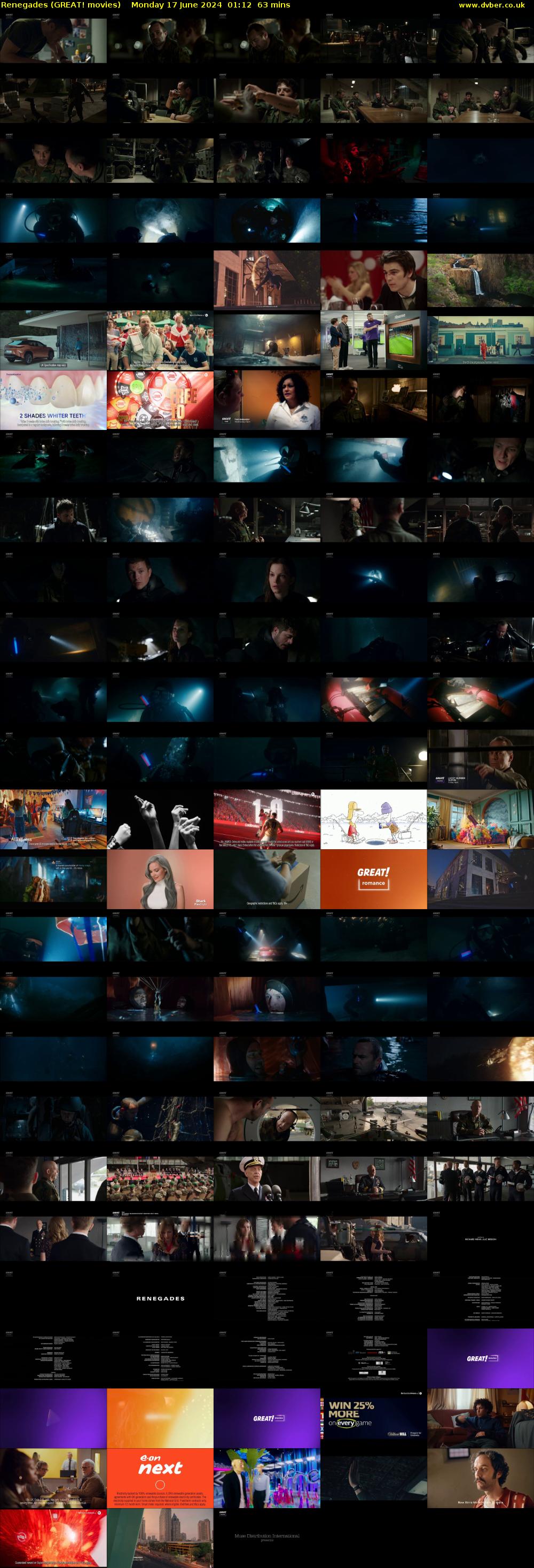 Renegades (GREAT! movies) Monday 17 June 2024 01:12 - 02:15