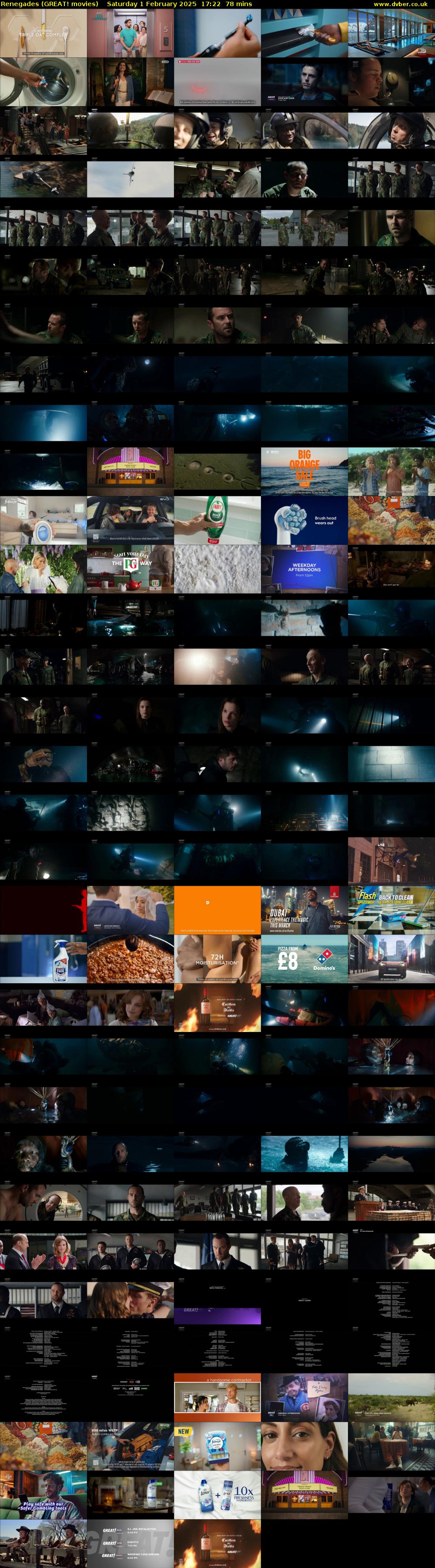 Renegades (GREAT! movies) Saturday 1 February 2025 17:22 - 18:40
