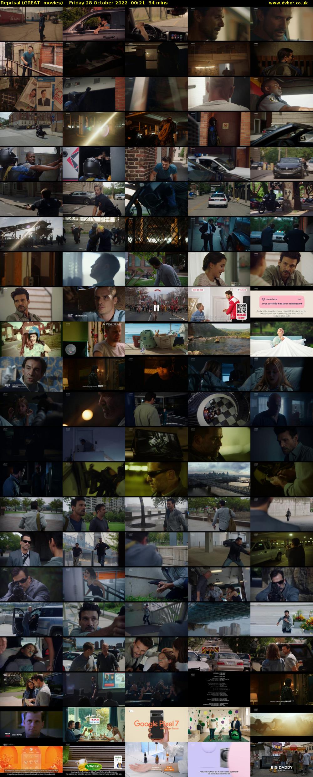 Reprisal (GREAT! movies) Friday 28 October 2022 00:21 - 01:15