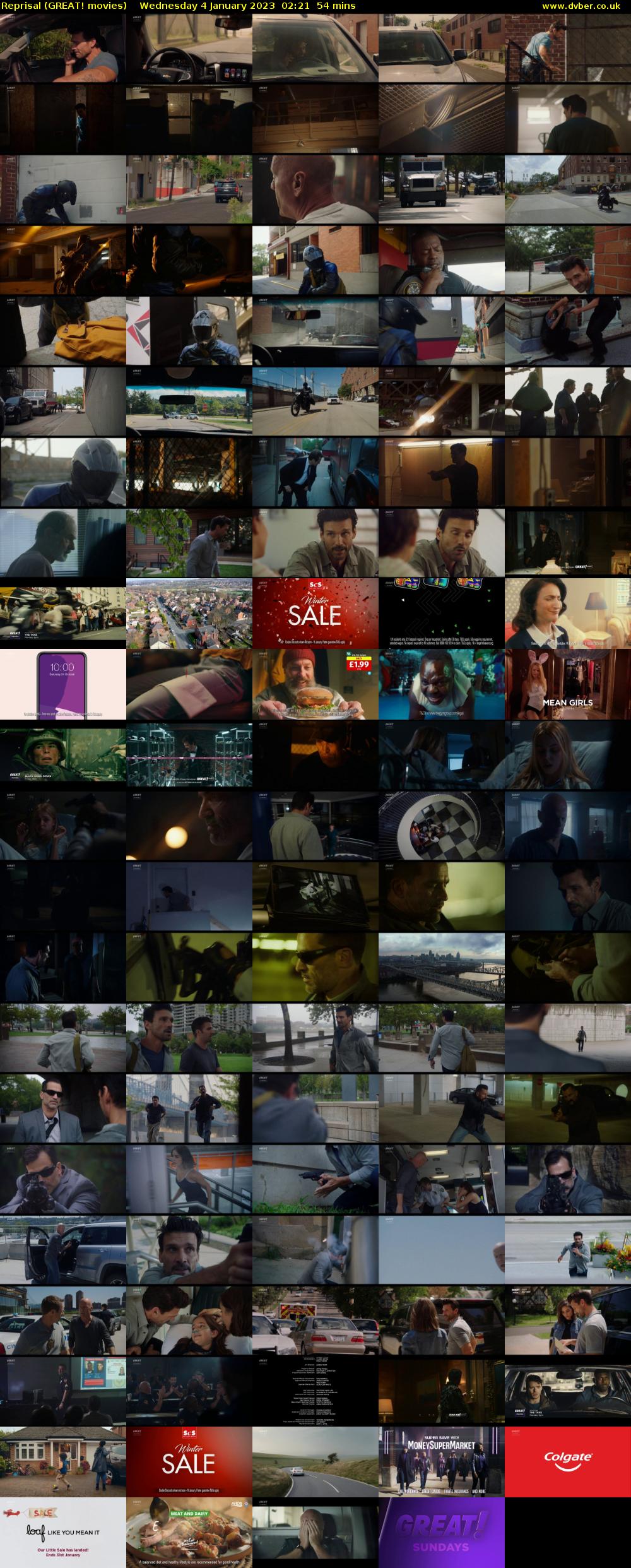 Reprisal (GREAT! movies) Wednesday 4 January 2023 02:21 - 03:15