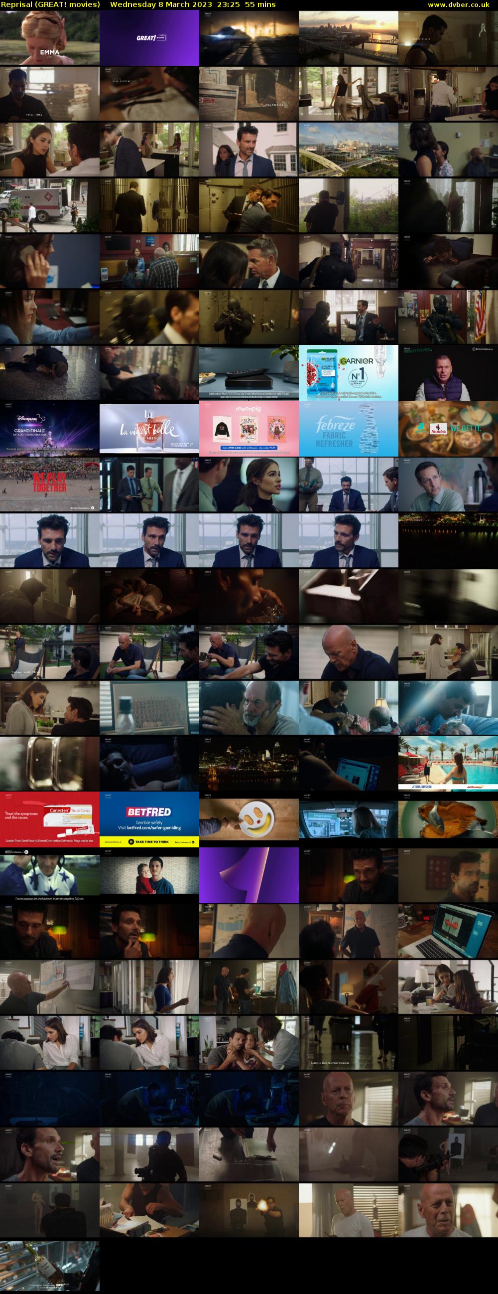 Reprisal (GREAT! movies) Wednesday 8 March 2023 23:25 - 00:20
