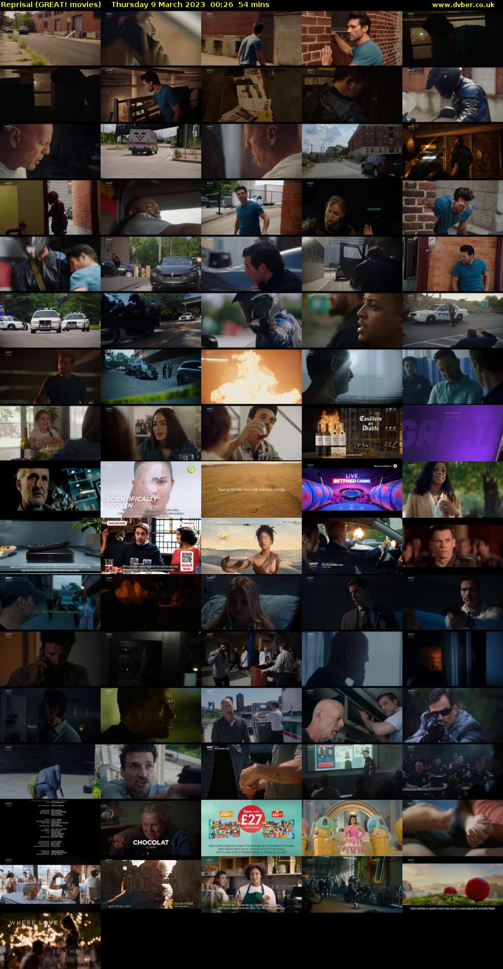 Reprisal (GREAT! movies) Thursday 9 March 2023 00:26 - 01:20