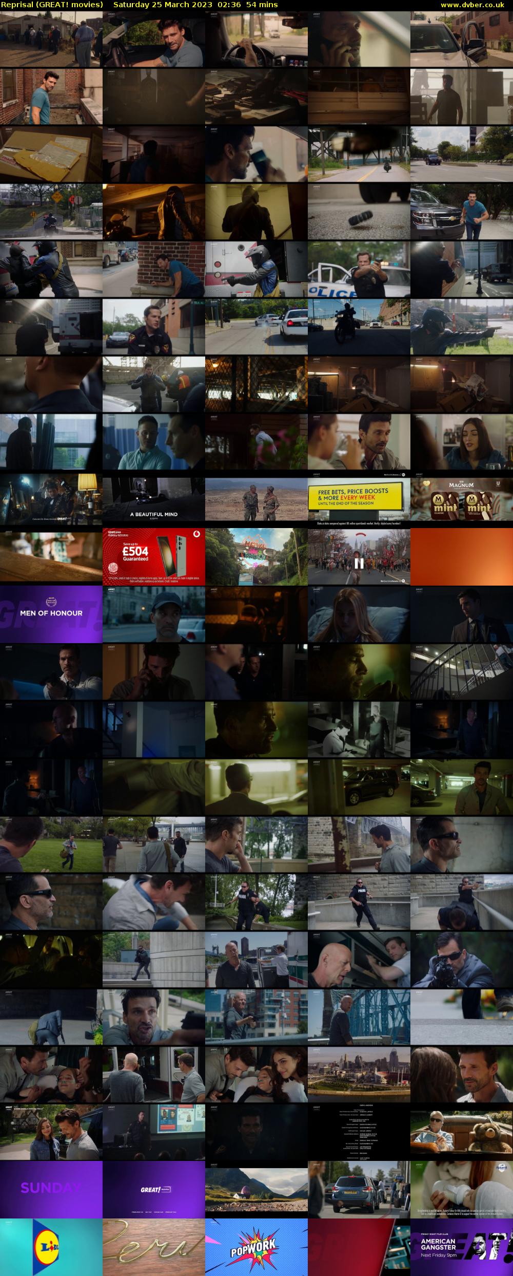 Reprisal (GREAT! movies) Saturday 25 March 2023 02:36 - 03:30