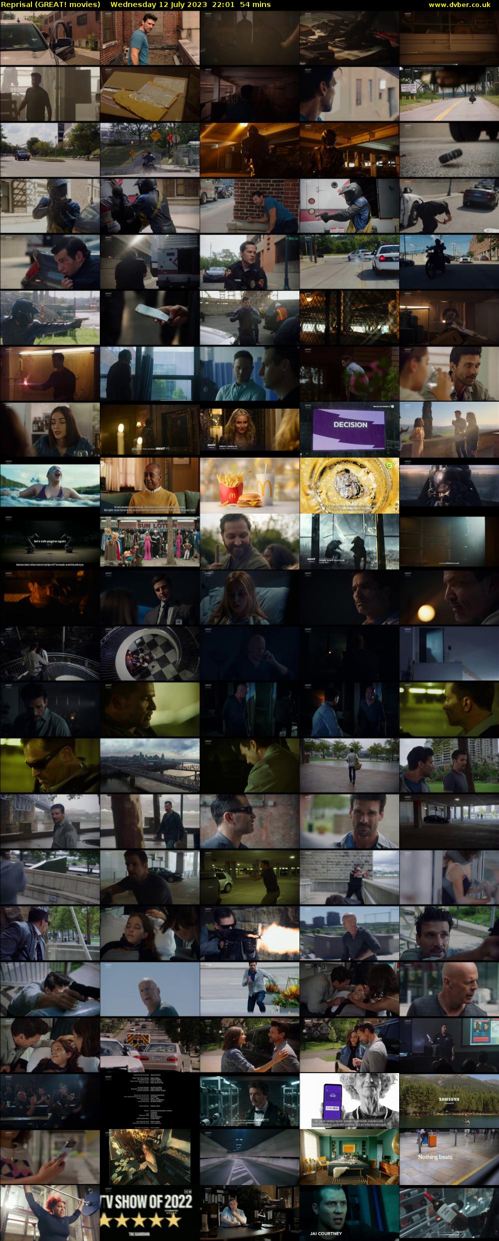 Reprisal (GREAT! movies) Wednesday 12 July 2023 22:01 - 22:55