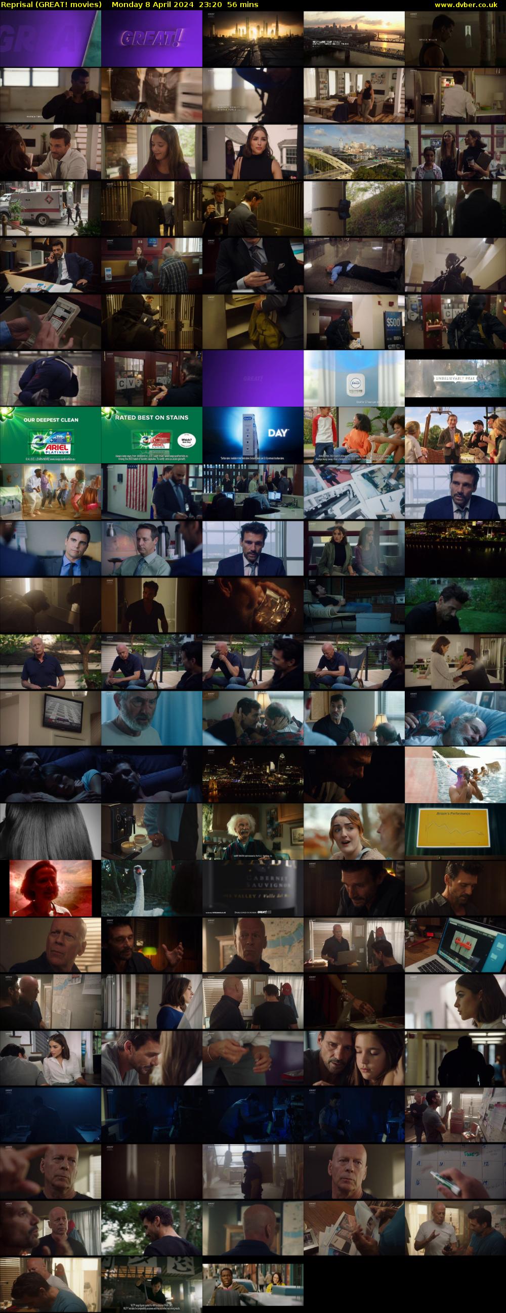 Reprisal (GREAT! movies) Monday 8 April 2024 23:20 - 00:16