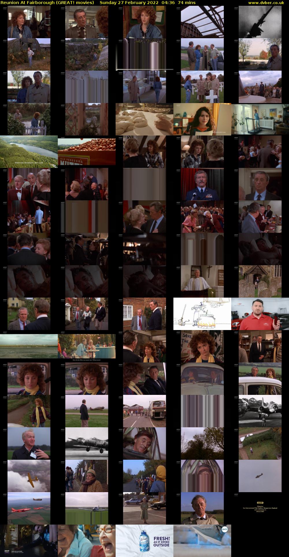 Reunion At Fairborough (GREAT! movies) Sunday 27 February 2022 04:36 - 05:50