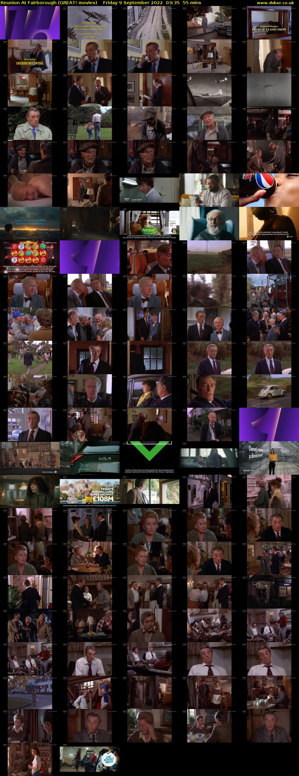 Reunion At Fairborough (GREAT! movies) Friday 9 September 2022 03:35 - 04:30